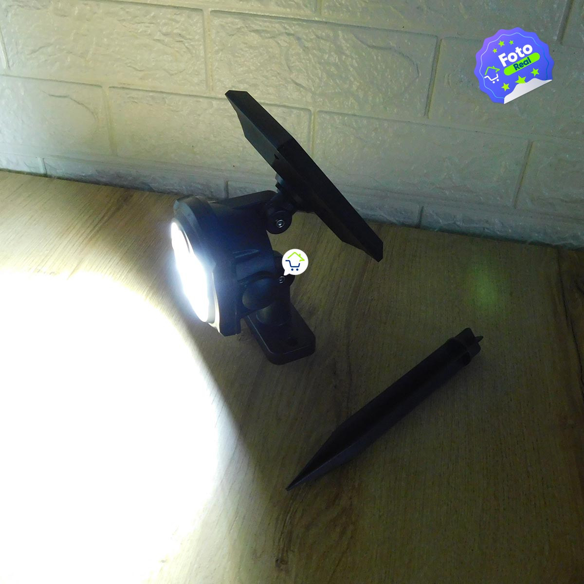 Miniatura 2 de Reflector Solar Lampara Jardin LF1905